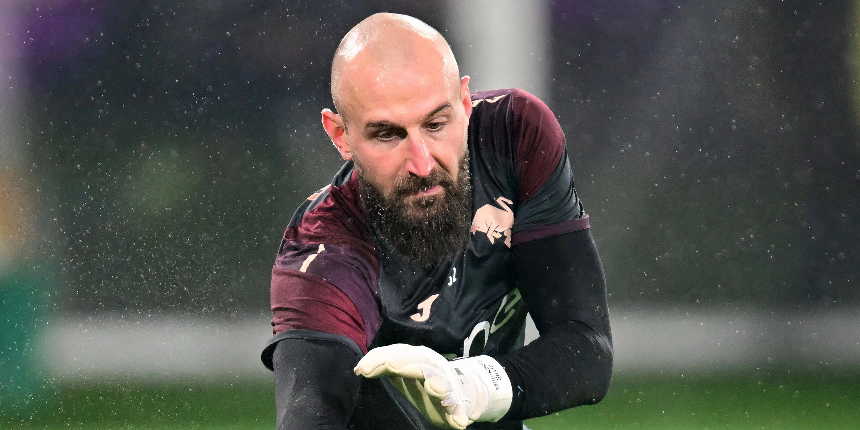 Vanja Milinkovic-Savic thực hiện pha cứu bóng khi còn khoác áo Torino